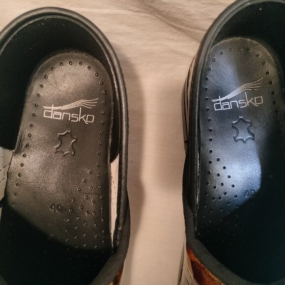 DANSKO Clogs: snake skin print - Picture 5 of 9